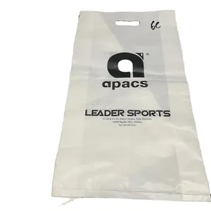 SP2374 Custom high quality plastic bag four fingers extended thickened plastic bag hospital CT graphic printing plastic bag