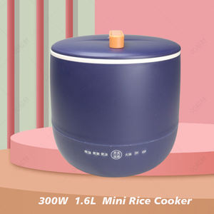 Mini Pentola Elettrica Multifunzione 1.8L 300W per 1-3 Persone, Ideale per Dormitori Universitari e Appartamenti, con Pentola Interna Antiaderente e Controllo Touch - Product Image 1