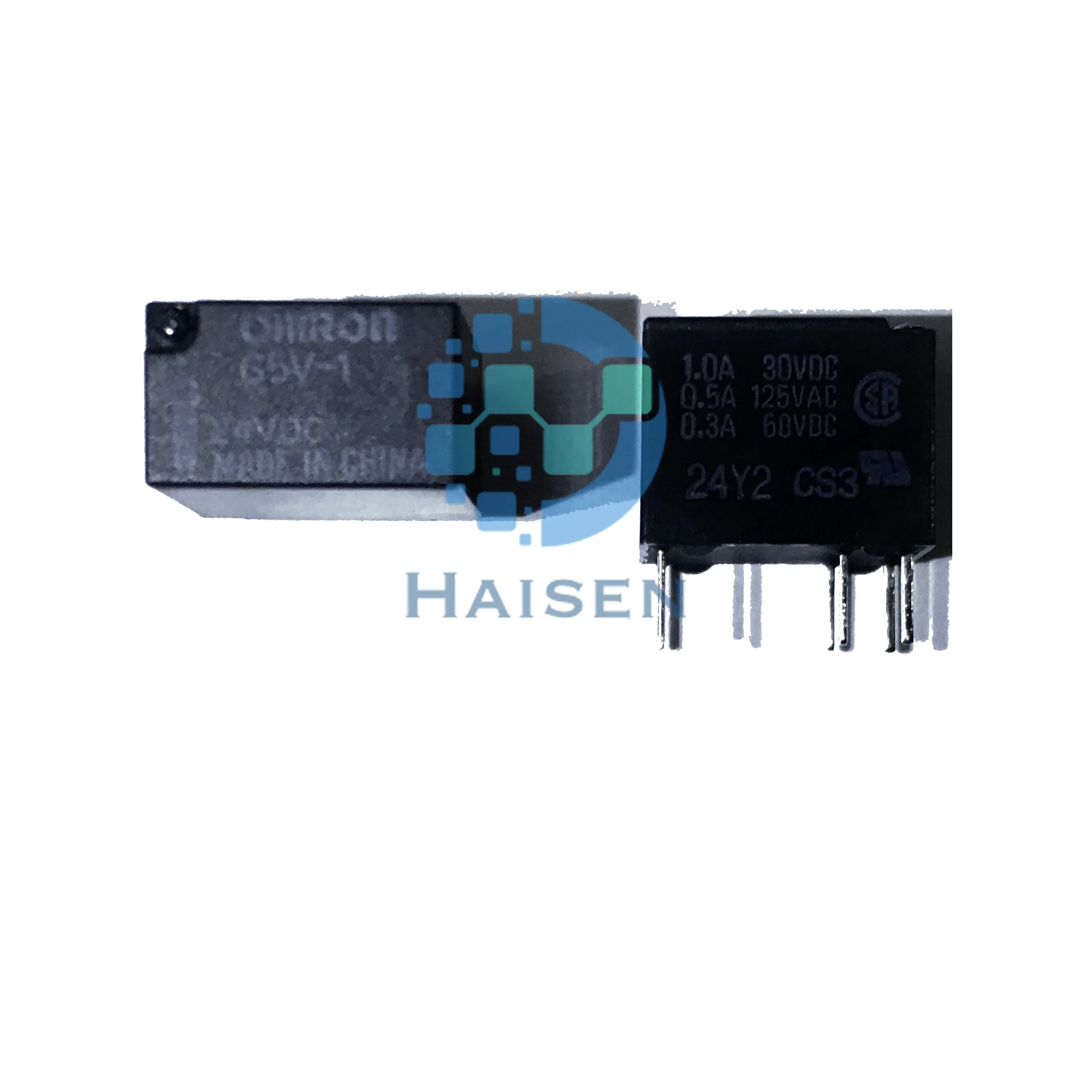 Haisen 본래 전자 부품 신호 릴레이 G5V-1-DC24 PCB 1 AMP 24VDC SPDT 완전히 재고 G5V-1 에서 밀봉하는