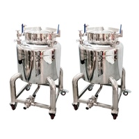 Réservoir de stockage scellé par parfum d'acier inoxydable 316l de qualité supérieure avec l'agitateur pneumatique