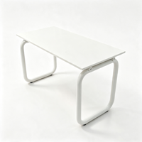 Pieds de table en métal, base en métal antique, pieds de meubles en acier rustique pour table à manger, table basse, table console, jardin, patio