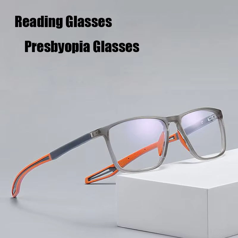 Classic Design Lightweight High Best Quality End Men Reading Glasses Anti Blue Light Presbyopic Glasses