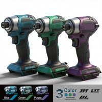 Makita DTD173 18V 3600RPM Visseuse à percussion sans balais, tournevis électrique 180Nm, mode T, bois/boulons, pour batterie Makita 18V