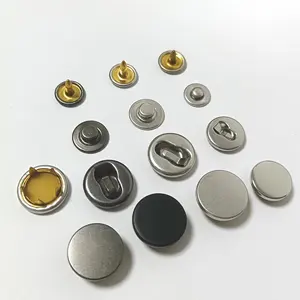 Custom good quality fashion 4 parts buttons snap fastener snap buttons for garment