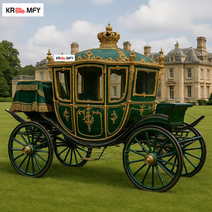 Carroza Turística de Lujo en Oferta, Remolque Eléctrico Personalizado con Aire Acondicionado y Luces LED, Estilo Carruaje - Product Image 2