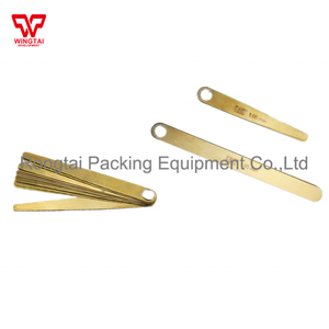 FEINTOOL Messingblatt-Fühler lehre 0,05-1,00mm Nonfunken-Stecker-Messwerk zeug 13 teile/los - Product Image 3