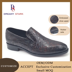 Chaussures décontractées faites à la main pour hommes ; Mocassins marron en cuir de vachette pour occasions formelles d'automne, confortables - Product Image 2