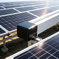 Capuchon d'extrémité de protection étanche et anti-poussière en plastique PE 42x42x30mm pour rail solaire photovoltaïque, accessoires d'installation de support solaire