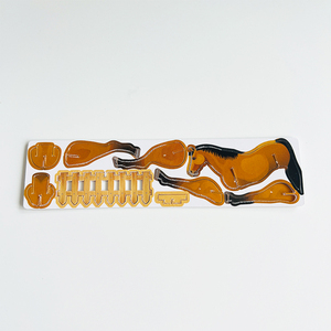 Tùy chỉnh 3D động vật Câu Đố DIY <span class=keywords><strong>Craft</strong></span> giáo dục đồ chơi động vật bọt Câu Đố 3D Câu Đố các tông cho trẻ em - Product Image 3