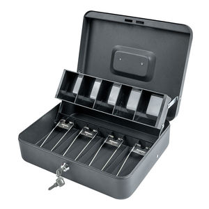 マネーコイン節約ボックス世界中でロック付きメタルキャッシュボックスメタルマネーボックススーパーマーケットはピンクを使用 - Product Image 3