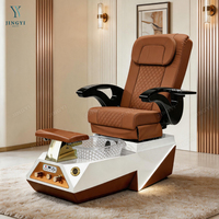 Fauteuil de pédicure de luxe pour salon de beauté et spa, avec aspiration de fumée, électrique, réglable, pour hommes