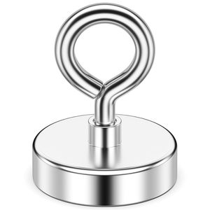 200lb למשוך מגנט אדמה נדיר neodymium דיג מגנט מגב וו מגנטי להסרת - Product Image 2
