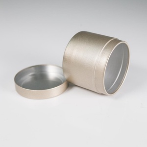 40ml 40g Small Custom Frosted Gold Empty Aluminum Cosmetic Lipstick Screw Cap Flower Tea Metal Tin Can Box Packaging - Product Image 5