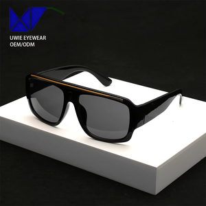 Lunettes de soleil de luxe Moissanite, style papillon, monture intégrale, UV400, confortables, avec support caméra vidéo, taille 78-20-129 - Product Image 1