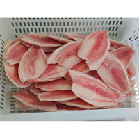 Chine Farm-Raised 7-9 oz Filet de tilapia du Nil noir à peau profonde IWP IVP Sac d'emballage pour poissons congelés