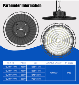 Lámpara LED de minería para fábrica, de aluminio fundido a presión, IP65, resistente al agua, de alto lumen, para almacenes industriales y talleres, a buen precio. - Product Image 4