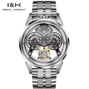 Relojes de Pulsera Mecánicos Tourbillon Luminosos de Lujo con Esqueleto Hueco, Ideales para Dropshipping, de Alta Calidad y Moda Deportiva - Product Image 1