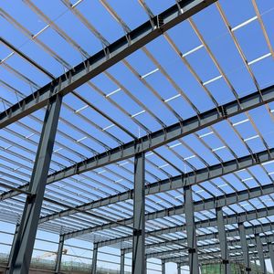 Nhà sản xuất chuyên nghiệp của xây dựng kết cấu thép hội thảo/Kết Cấu Thép Nhà máy/Kết Cấu Thép nhà chứa máy bay từ Trung Quốc - Product Image 3