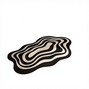 Alfombra de Baño de Poliéster Antideslizante Súper Absorbente de Forma Especial, Alfombra de Secado Rápido para Baño y Ducha, para Uso en el Hogar, la Oración y el Automóvil - Product Image 3