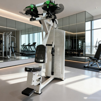 Machine à musculation professionnelle à charge libre en acier pour pectoraux et dorsaux, avec entraînement des bras, idéale pour les salles de sport, centres de remise en forme et hôtels – Prix usine