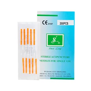 Shenlong Brand Detox Needles 200pcs Disposable Sterile Needle Sterile Acupuncture Asepsis For Ears Skin
