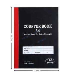 New Arrival 192 <strong>Pages</strong> <strong>A4</strong> Hardcover Counter Book 3 Quire High Quality Counter Books Popular School for Supply Student Writing - Product Image 6