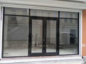 DUODA Portes commerciales en aluminium de style KFC pour sous-sol extérieur pour magasin <span class=keywords><strong>d</strong></span>'usine centre commercial supermarché hôpital entrée <span class=keywords><strong>d</strong></span>'atelier - Product Image 5