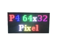 Vidéo P4 Module d'affichage Led extérieur SM16207S SMD16017 rvb 256x128mm panneau de panneau Led Programmable
