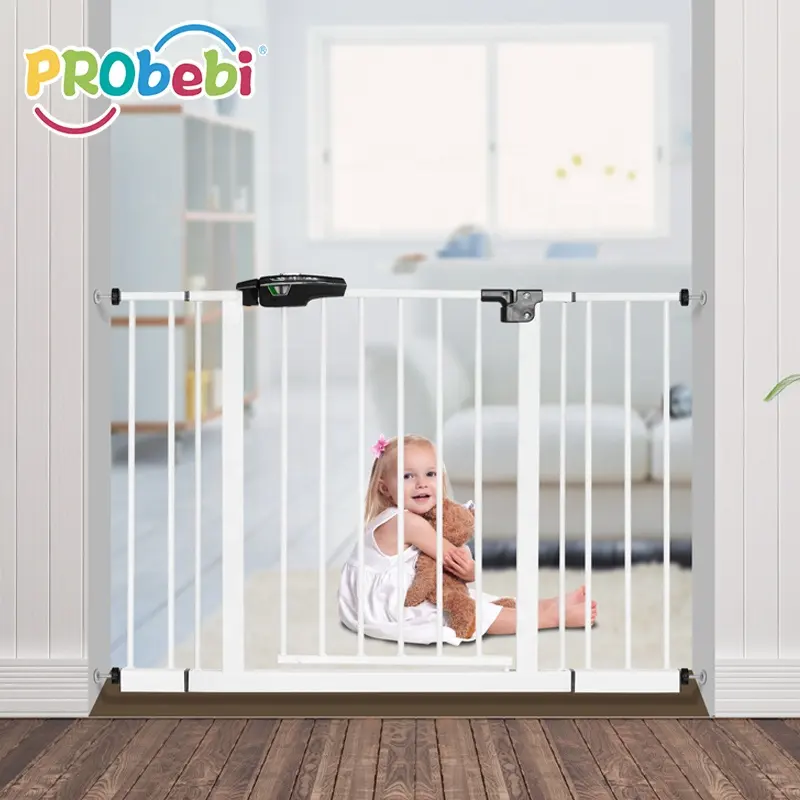 baby products metal Adjustable kids safety stair gate