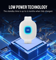 Nouveau bracelet intelligent WiFi Tuya avec bouton SOS d'urgence PST-CF103W