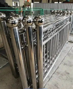 1,8 m de altura 316 barandilla de acero inoxidable resistente a la intemperie para protección perimetral junto a la piscina - Product Image 1