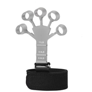 5 Doigts Silicone Poignet Pouce Poignées Ensemble Avant-Bras Entraîneur pour Bras Musculation Doigt Exerciseur et Renforceur <span class=keywords><strong>de</strong></span> Poignée - Product Image 6