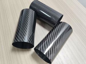 Tubo de Fibra de Carbono de Gran Diámetro SHENYU, Alta Resistencia y Ligero, 50*48*1000MM, Longitud Recortable a Medida - Product Image 6