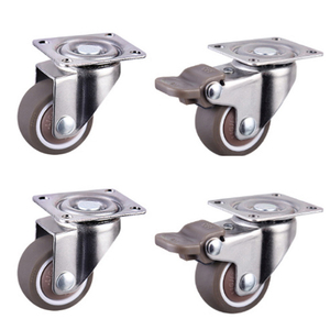<span class=keywords><strong>Ruedas</strong></span> de alta resistencia de 20kg, <span class=keywords><strong>ruedas</strong></span> giratorias silenciosas de 50mm, Metal para silla de <span class=keywords><strong>ruedas</strong></span> giratorias de oficina, muebles, <span class=keywords><strong>cuna</strong></span>, gabinete, banco de trabajo móvil - Product Image 1
