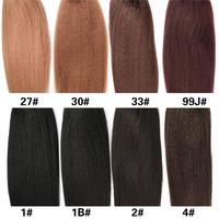 Queue de cheval afro bouclée avec pointes frisées en Kanekalon synthétique, extension de cheveux de 30 pouces avec cordon de serrage