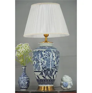 Standing lamps home decor luxury ceramic vase table lamp