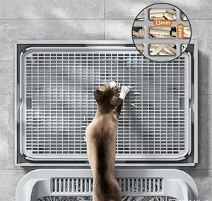 <b>Cat</b> Litter Mat Anti Spill Jointed Plastic Double Layer Design Ultra Large Size Sand Control Enhanced Designed <b>Cat</b> Litter <b>Boxes</b> - Product Image 1