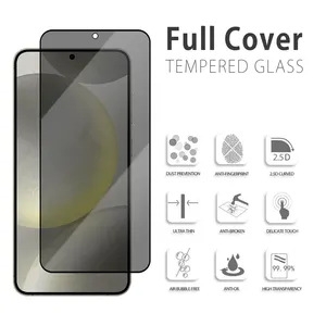 Anti-Spy Privacy 9H Tempered Glass For Samsung Galaxy S24 S23 Plus S22 FE S21 Ultra S20 Anti Shock 2.5D Screen Protector Films