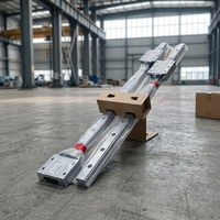 Rail de guidage linéaire HSR25 dédié à la machine-outil Brother TC-S2DN, curseur résistant à l'usure pour axe X, rail de guidage LM axe X