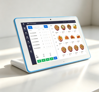 Tablette PC tactile NFC POE en forme de L de 14 pouces, Android, pour la commande en restaurant, tablette de kiosque