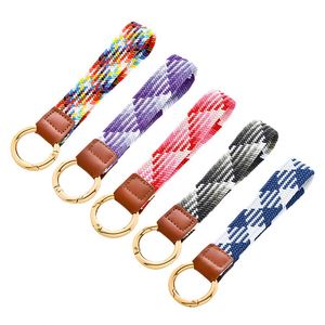 Wholesale Logo Wrist Strap Safe Other Leather <b>Custom</b> Keychain <b>Keys</b> Lanyard - Product Image 2