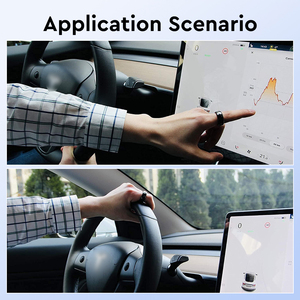Gốm sứ Vòng thông minh Phụ kiện cho Tesla mô hình 3 y thay thế chìa khóa xe thẻ chìa khóa <span class=keywords><strong>Fob</strong></span> làm bằng chip gốc không thấm nước - Product Image 6