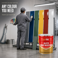 Peinture alkyde prête à l'emploi, peinture en spray mate de qualité supérieure, antirouille, pour surfaces métalliques, acier, bois, intérieur, couleurs personnalisables, décorative