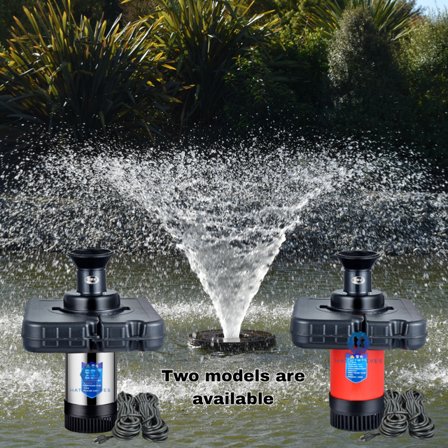 Factory Wholesale Aquaculture Equipment Jet Pond Aerators Floating Fountain Oxygen Pump for Fish Shrimp Farming Outdoor Pond
