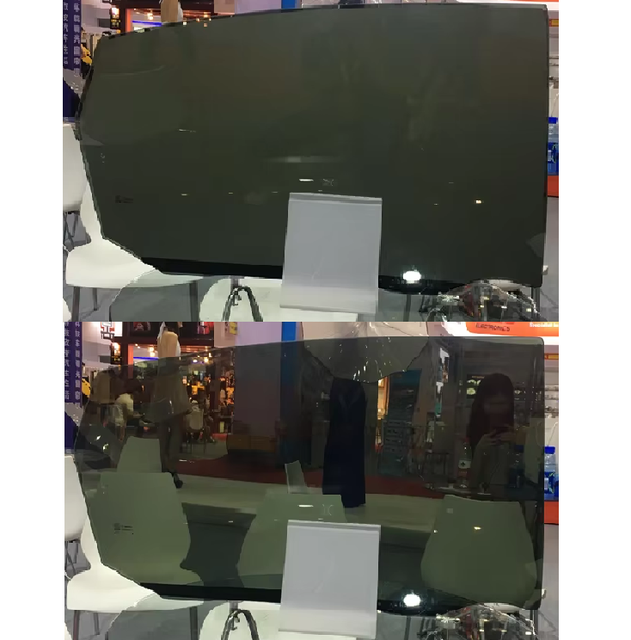 PDLC Smart Glass Film Black Window Tint for Car Windows with Electric Switchable Plastic Body Stickers Logo 1 Year Warranty