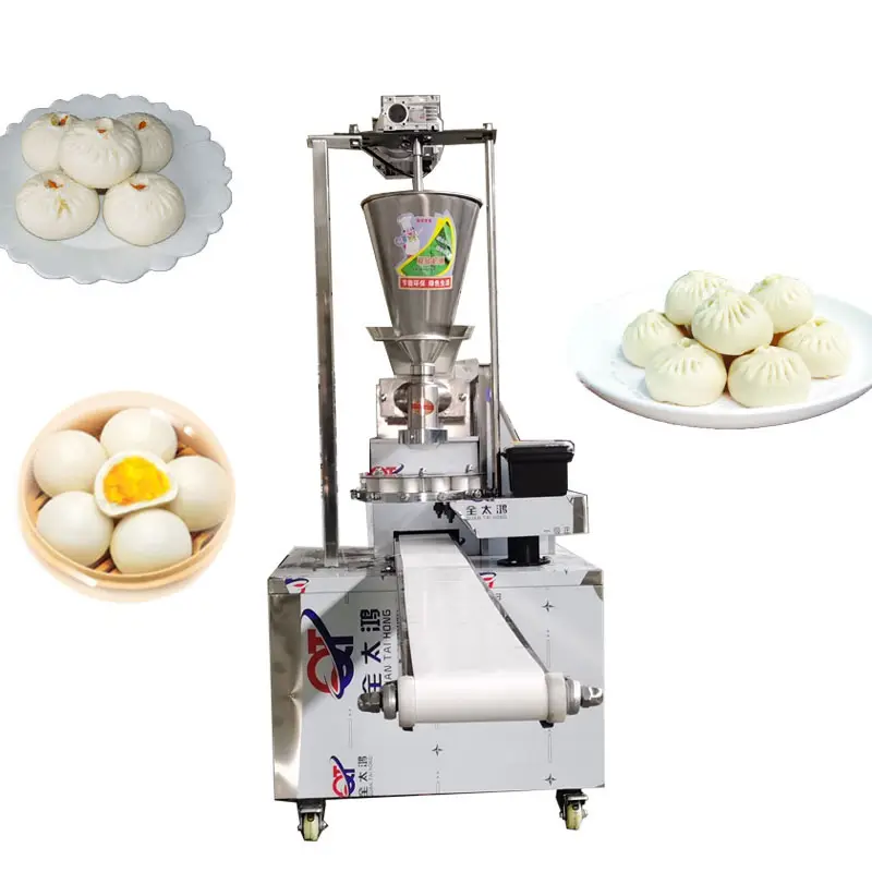 Hot selling automatic small cake dumpling steamed stuffed bun baozi momo making machine price