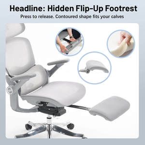 Nouvelle Arrivée 2026 – Chaise <span class=keywords><strong>de</strong></span> Bureau Exécutive Ergonomique Multifonctionnelle à Dossier Haut en Maille, Brevetée et Moderne, Idéale pour PDG, Dirigeants, Ateliers et Salles à Manger - Product Image 6