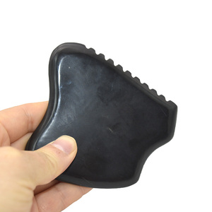 Herramienta de masaje facial Natural Bian Stone Guasha para fisioterapia y tratamiento de acupuntura SPA Gua Sha para ojos faciales cuello - Product Image 1