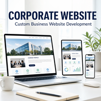 Diseño y Desarrollo de Sitios Web Corporativos con HTML y CSS Personalizados y Responsivos para la Construcción de Marca Empresarial y Perfil de Empresa en Línea