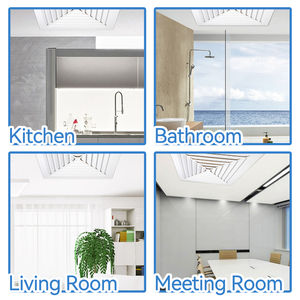 Ventilador Axial Ultra Silencioso <span class=keywords><strong>de</strong></span> 110 CFM y 12V para <span class=keywords><strong>Baño</strong></span>, Extractor <span class=keywords><strong>de</strong></span> Aire con Panel Solar <span class=keywords><strong>de</strong></span> 20W, Montaje Cuadrado en Techo, <span class=keywords><strong>Ducto</strong></span> <span class=keywords><strong>de</strong></span> 4 Pulgadas, Fácil Instalación para <span class=keywords><strong>Baño</strong></span> y Ducha - Product Image 5